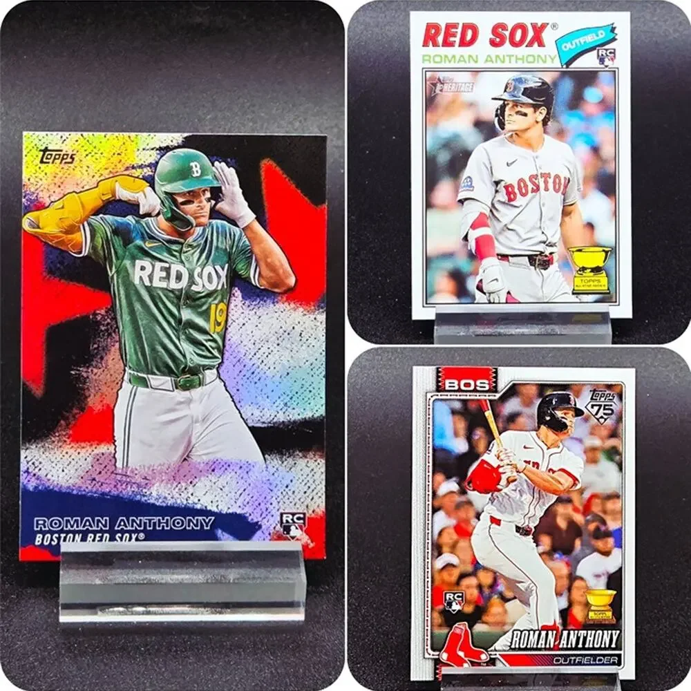 Roman Anthony Heritage Stars of MLB Topps RC's Boston Red Sox Top Prospects - Picture 1 of 7